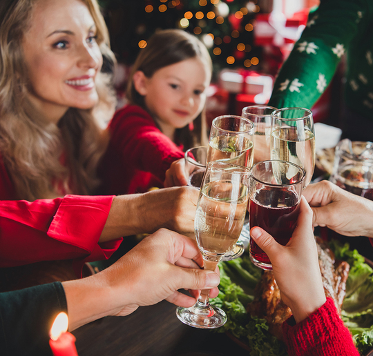 Veranstaltungsraum für Weihnachtsfeiern