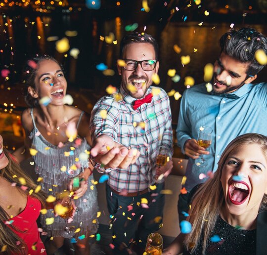 Veranstaltungsraum für Geburtstagsfeiern